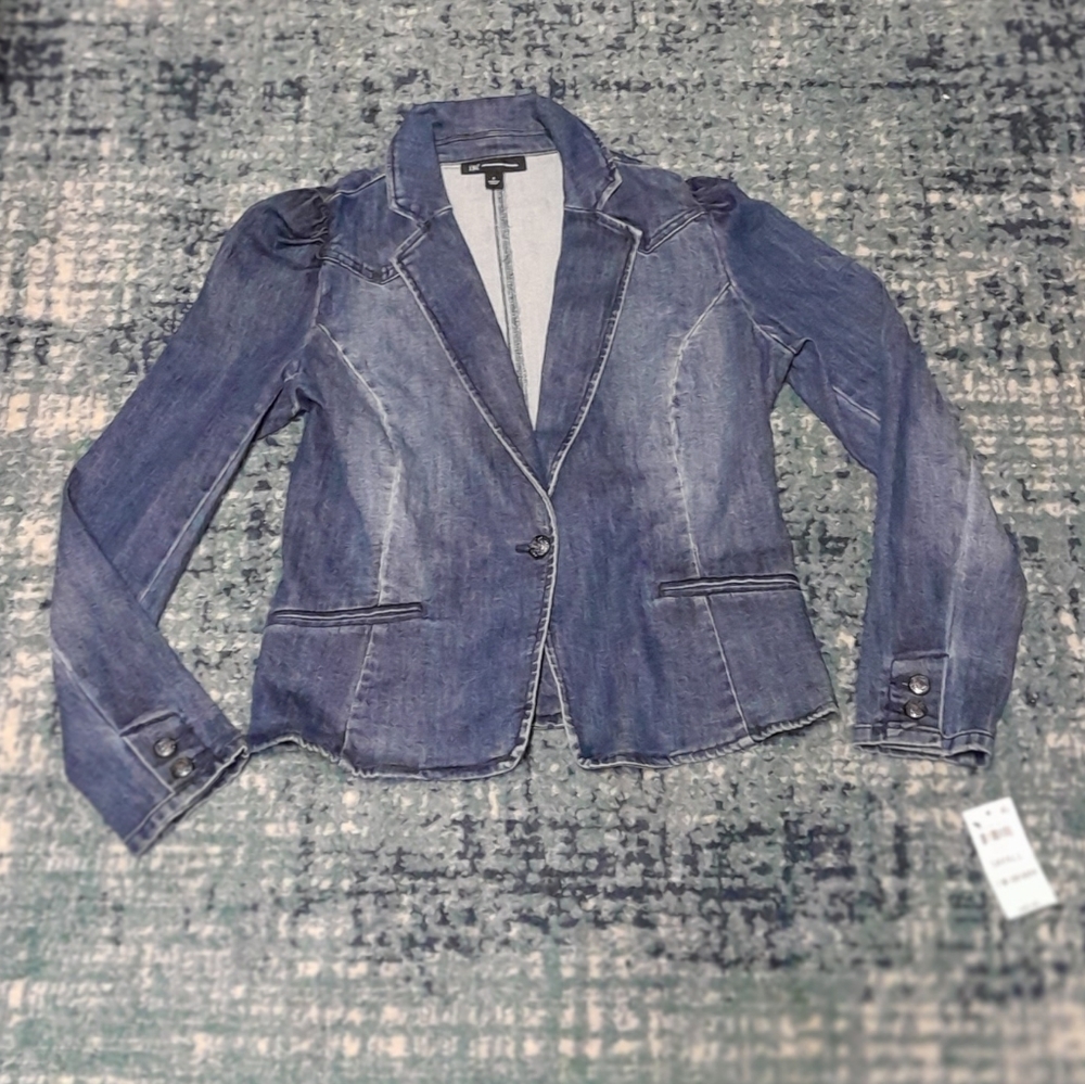 International Concepts Jean Blazer